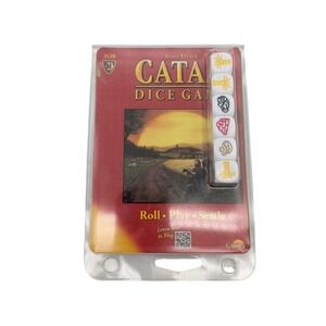 Catan Dice Game Klaus Teuber 3120 New Sealed Portable Strategy Travel Board Game